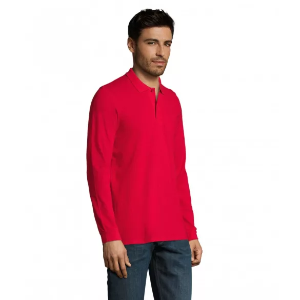 so02087-Tricou-polo-cu-maneca-lunga-adult-barbat-SOLS-PERFECT-LSL-Red