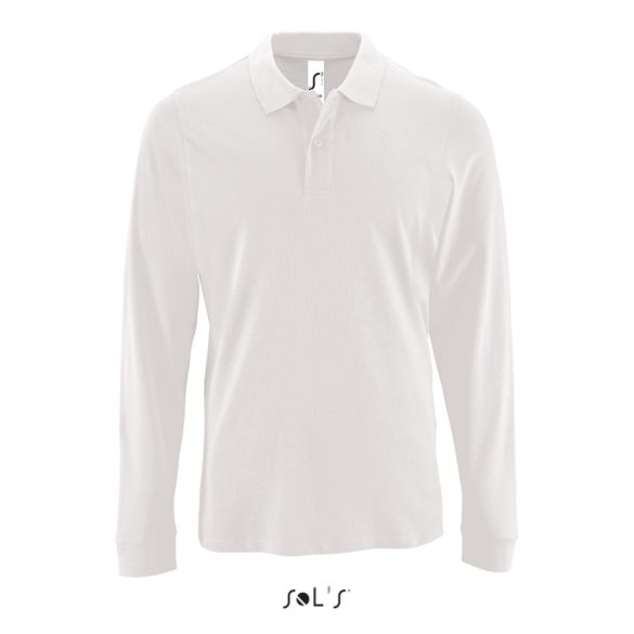 so02087-Tricou-polo-cu-maneca-lunga-adult-barbat-SOLS-PERFECT-LSL-White