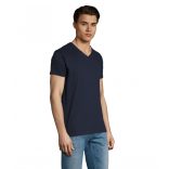 so02940fn-Tricou-adult-barbat-SOLS-IMPERIAL-V-NECK-French-Navy