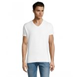 so02940wh-Tricou-adult-barbat-SOLS-IMPERIAL-V-NECK-White