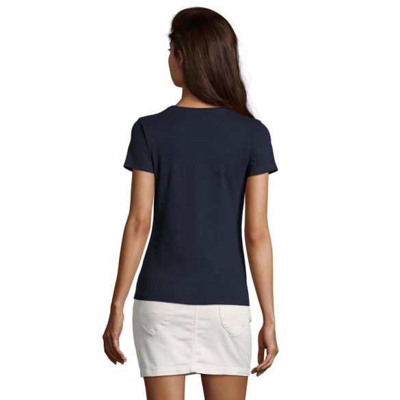 so02941fn-Tricou-adult-dama-SOLS-IMPERIAL-V-NECK-French-Navy