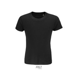   so03580 - Tricou copii cu round-neck Sol's Crusader Kids [Deep Black]
