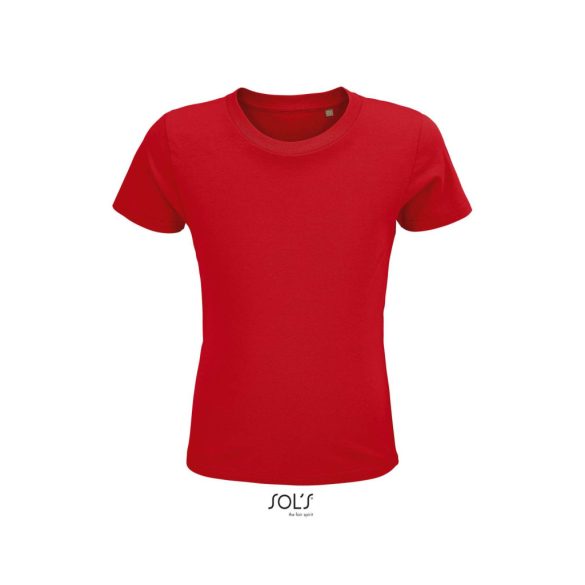 so03580 - Tricou copii cu round-neck Sol's Crusader Kids [Red]