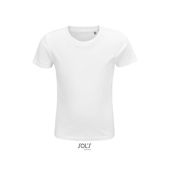 so03580 - Tricou copii cu round-neck Sol's Crusader Kids [White]
