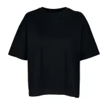 so03807 - Tricou oversized dama Sol's Boxy [Deep Black]