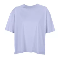 so03807 - Tricou oversized dama Sol's Boxy [Lilac]