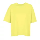 so03807 - Tricou oversized dama Sol's Boxy [Light Yellow]
