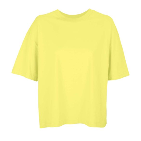 so03807 - Tricou oversized dama Sol's Boxy [Light Yellow]