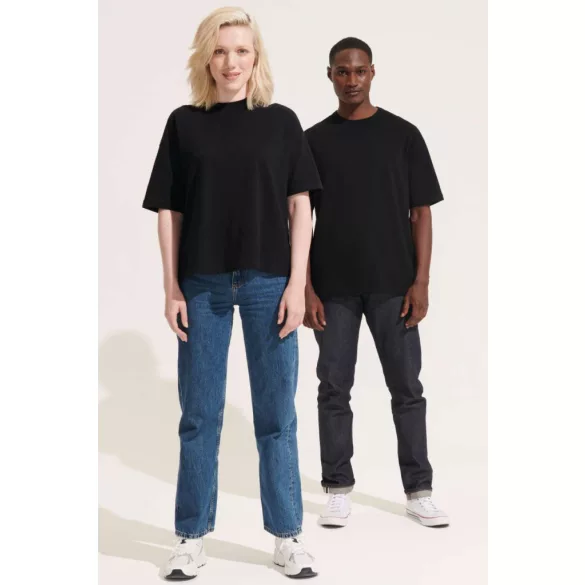 so03807 - Tricou oversized dama Sol's Boxy [Off White]