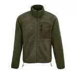 so04042 - Jacheta unisex din polar Sol's Fury - [Army/Dark Army]