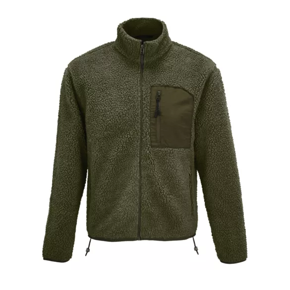 so04042 - Jacheta unisex din polar Sol's Fury - [Army/Dark Army]