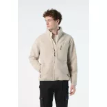 so04042 - Jacheta unisex din polar Sol's Fury - [Shear Beige/Beige]