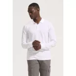 so04241 - Bluza polo unisex Sol's Planet LSL [White]