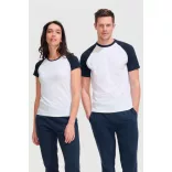 so11190 - Tricou adult barbat Sol's Funky [White/Black]
