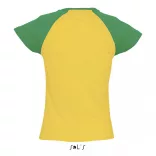 so11195-Tricou-adult-dama-sols-Milky-Gold-Kelly-Green