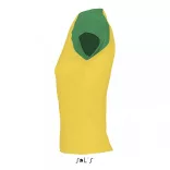 so11195-Tricou-adult-dama-sols-Milky-Gold-Kelly-Green