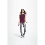 so11195-Tricou-adult-dama-sols-Milky-Gold-Kelly-Green