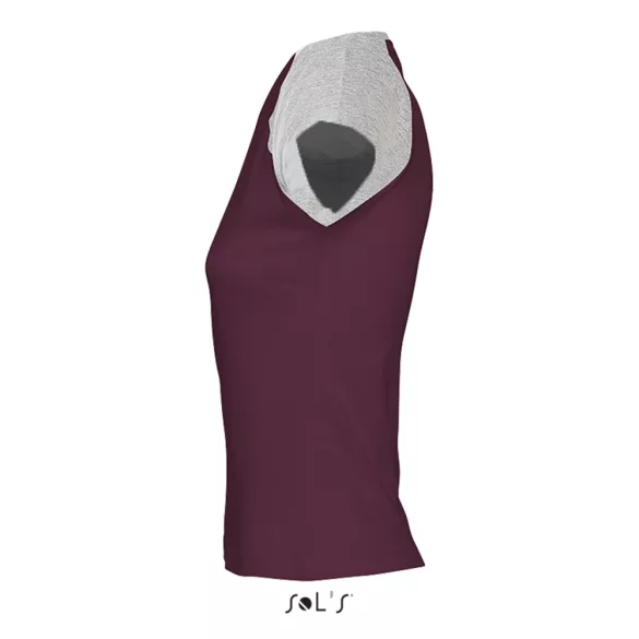 so11195-Tricou-adult-dama-sols-Milky-Grey-Melange-Burgundy