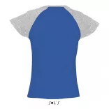 so11195-Tricou-adult-dama-sols-Milky-Grey-Melange-Royal-Blue