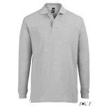 so11328-Bluza-polo-adult-barbat-Sols-Star-Grey-Melange