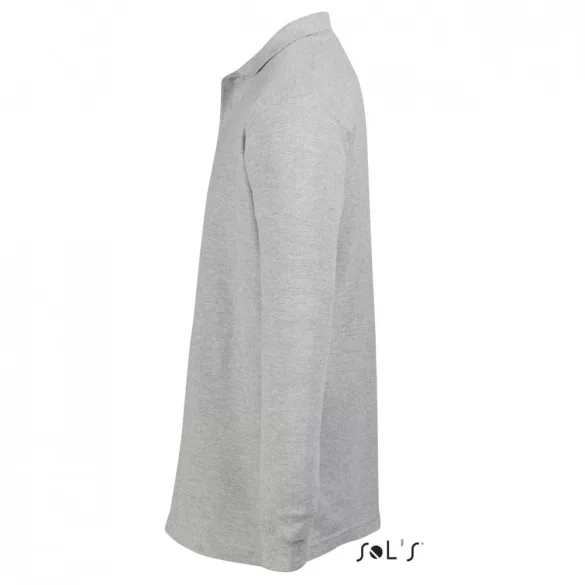 so11328-Bluza-polo-adult-barbat-Sols-Star-Grey-Melange
