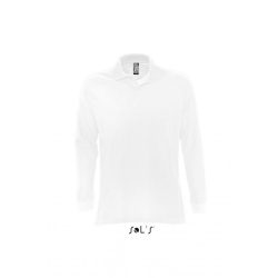 so11328-Bluza-polo-adult-barbat-Sols-Star-White