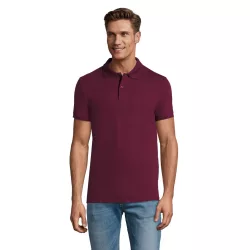   so11346 - Tricou polo adult barbat Sol's Perfect Pique [Burgundy]
