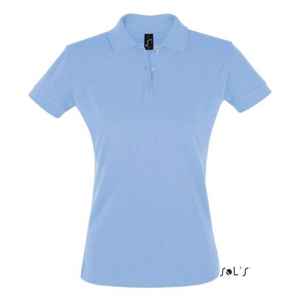so11347 - Tricou polo adult dama Sol's Perfect Pique [Sky Blue]