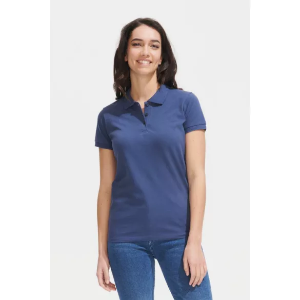 so11347 - Tricou polo adult dama Sol's Perfect Pique [Sky Blue]