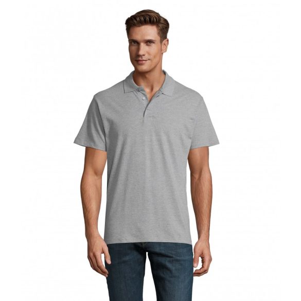 so11362-Tricou-polo-adult-barbat-Sols-Spring-II-Grey-Melange