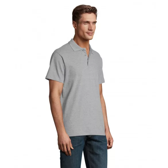so11362-Tricou-polo-adult-barbat-Sols-Spring-II-Grey-Melange