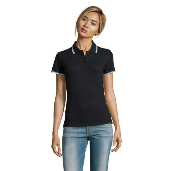 so11366-Tricou-polo-adult-dama-Sols-Practice-Navy-White