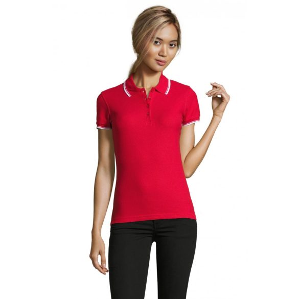 so11366-Tricou-polo-adult-dama-Sols-Practice-Red-White