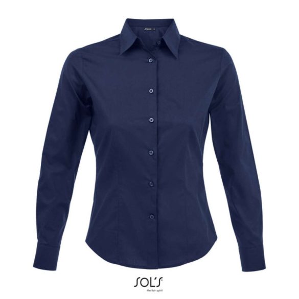 so17015 - Camasa cu maneca lunga adult dama Sol's Eden - [Dark Blue]
