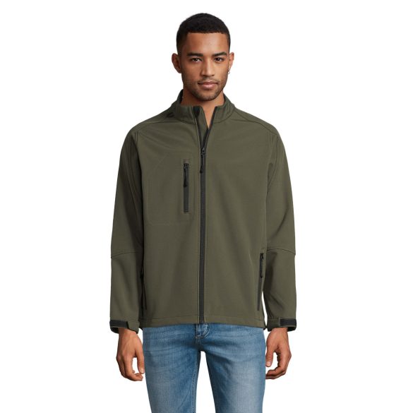 so46600 - Jacheta softshell de barbat Sol's RELAX [Army]