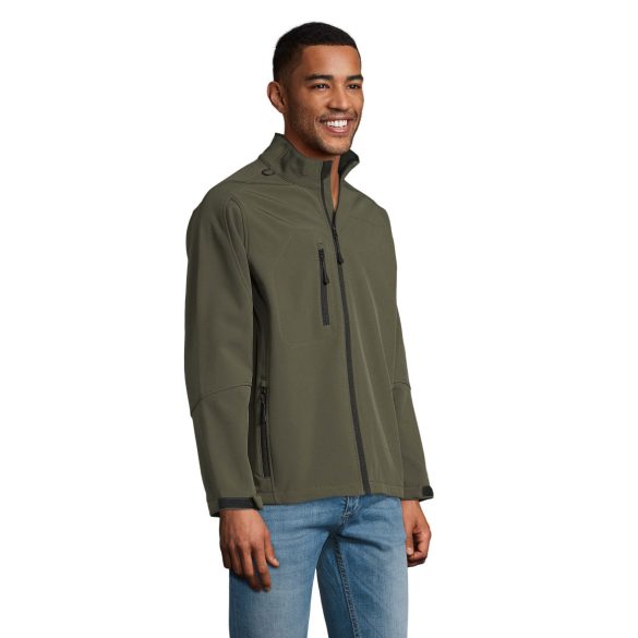so46600 - Jacheta softshell de barbat Sol's RELAX [Army]