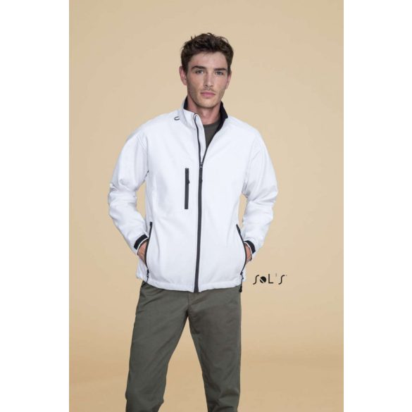 so46600wh-Jacheta-softshell-de-barbat-Sols-RELAX-White