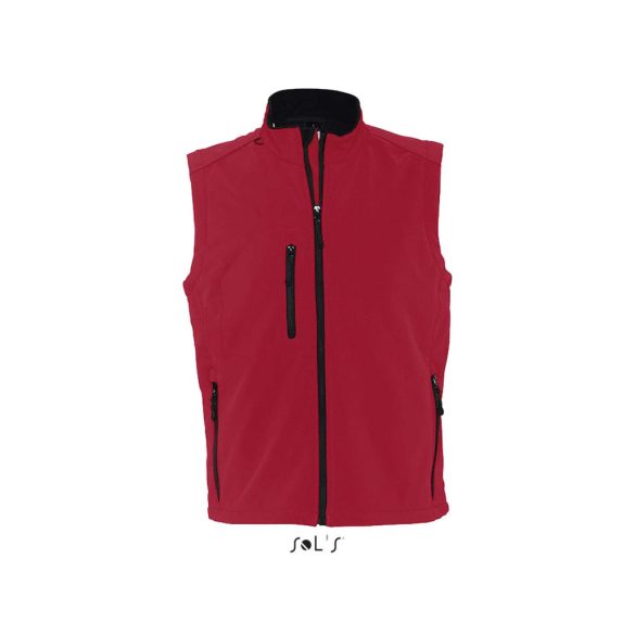 so46601 - Vesta softshell de barbat Sol's REPLAY [Pepper Red]