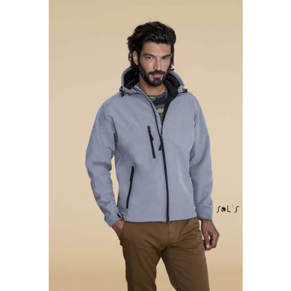 so46602gm-Jacheta-softshell-de-barbat-Sols-REPLAY-Grey-Melange