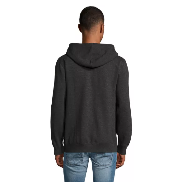SO47800 - Hanorac cu gluga de barbat Sol's SEVEN [Charcoal Melange]