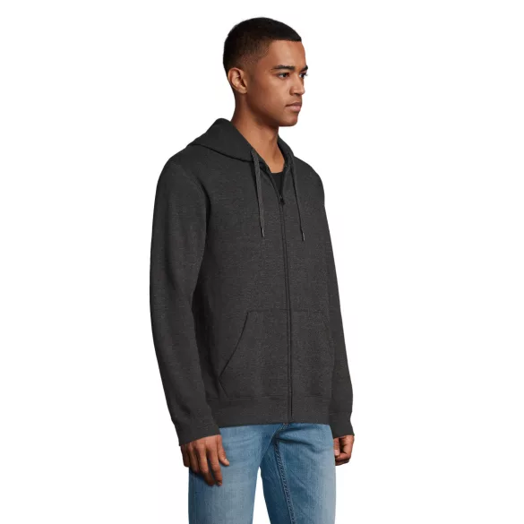 SO47800 - Hanorac cu gluga de barbat Sol's SEVEN [Charcoal Melange]