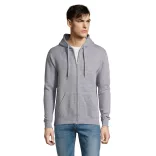 SO47800 - Hanorac cu gluga de barbat Sol's SEVEN [Grey Melange]