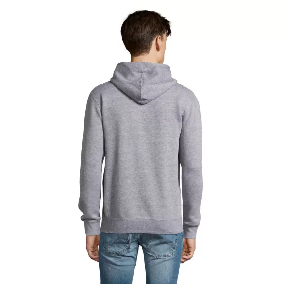 SO47800 - Hanorac cu gluga de barbat Sol's SEVEN [Grey Melange]