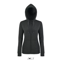   SO47900 - Hanorac cu gluga de dama Sol's SEVEN [Charcoal Melange]