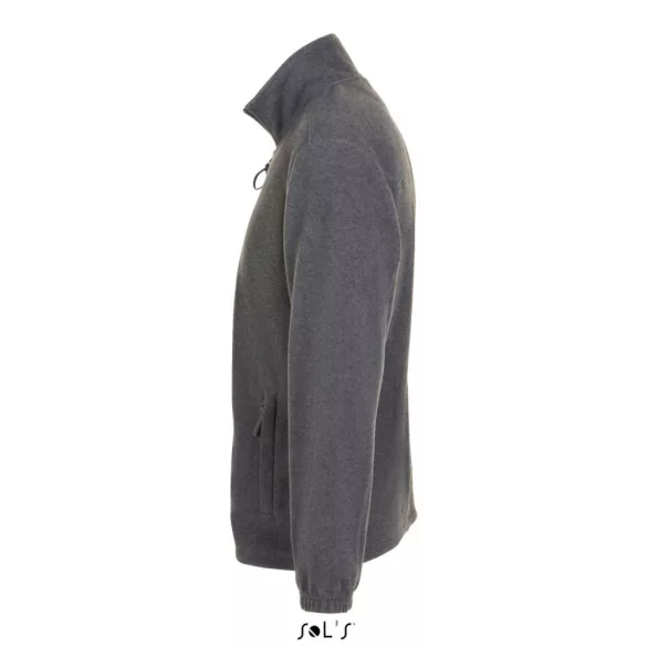 so55000gm-Jacheta-fleece-unisex-Sols-NORTH-Grey-Melange