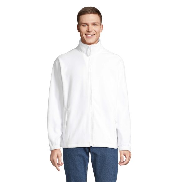 so55000 - Jacheta fleece unisex Sol's NORTH [White]