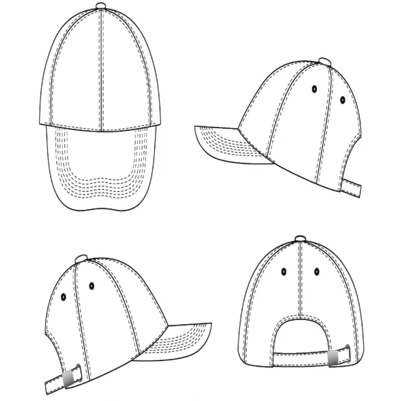 so88100 - Sapca din bumbac SOLS - Buffalo [Pure Grey]