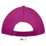 so88110 - Sapca din bumbac 5 panele SUNNY [Fuchsia]