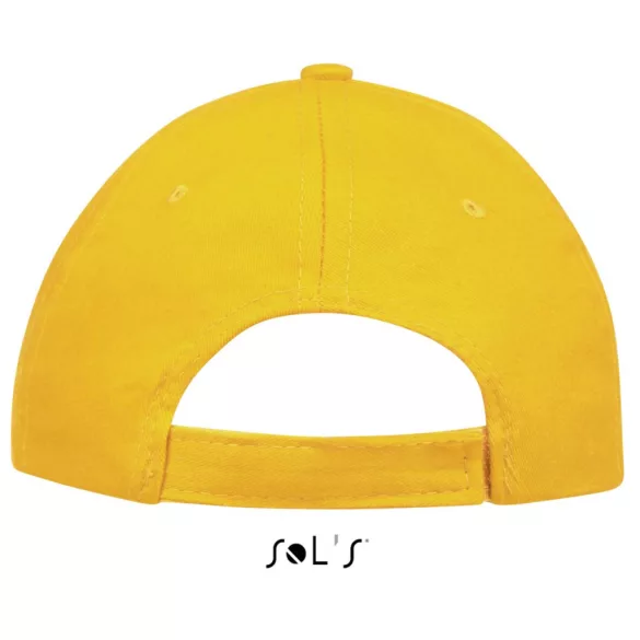 so88110 - Sapca din bumbac 5 panele SUNNY [Gold]