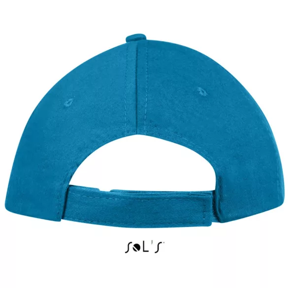 so88110 - Sapca din bumbac 5 panele SUNNY [Aqua]
